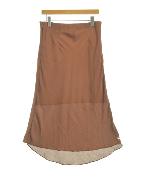 DESIGNERS REMIX（デザイナーズリミックス）ロング・マキシ丈スカート 茶 サイズ:38(M位) レディース/2200639240046