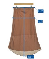 DESIGNERS REMIX（デザイナーズリミックス）ロング・マキシ丈スカート 茶 サイズ:38(M位) レディース/2200639240046