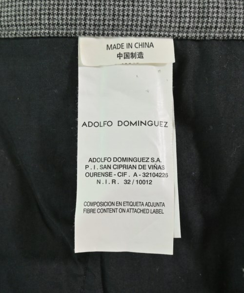 ADOLFO DOMINGUEZ（アドルフォドミンゲス）スラックス グレー サイズ:38(M位) レディース/2200625851058
