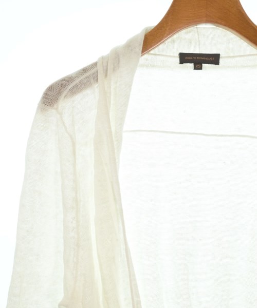 ADOLFO DOMINGUEZ（アドルフォドミンゲス）カーディガン 白 サイズ:XS レディース/2200658006036
