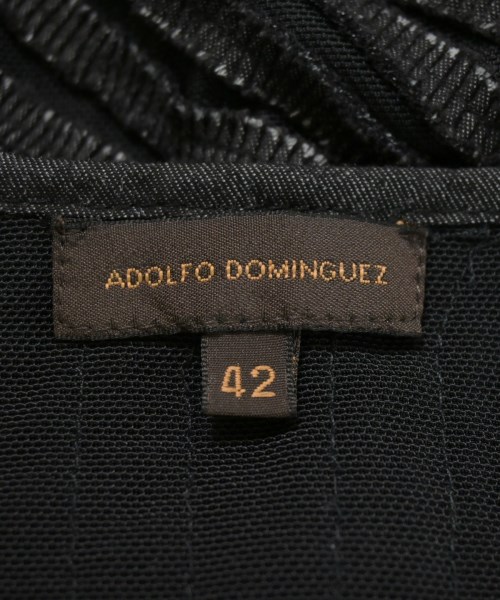 ADOLFO DOMINGUEZ（アドルフォドミンゲス）ノースリーブ 黒 サイズ:42(L位) レディース/2200734641045