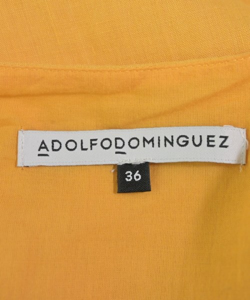 ADOLFO DOMINGUEZ（アドルフォドミンゲス）ワンピース 黄 サイズ:36(L位) レディース/2200690023046