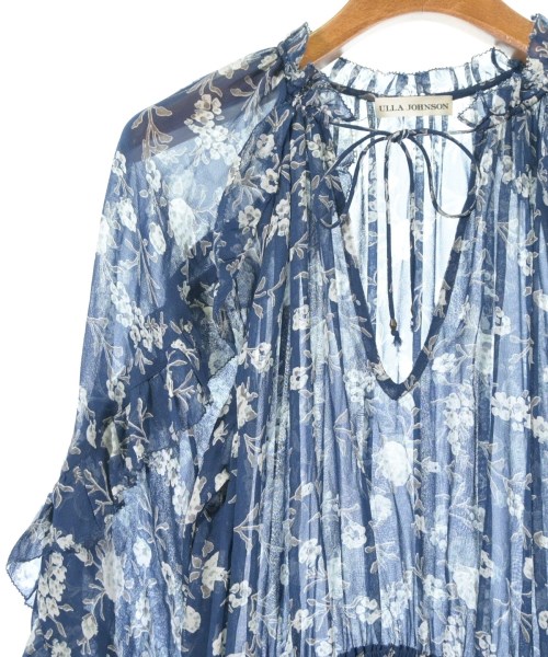 ULLA JOHNSON（ウラジョンソン）ワンピース 青 サイズ:0(XS位) レディース/2200625388127