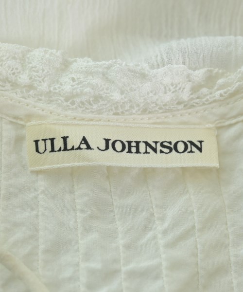 ULLA JOHNSON（ウラジョンソン）ドレスシャツ 白 サイズ:4(XL位) レディース/2200632187072