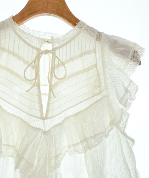 ULLA JOHNSON（ウラジョンソン）ドレスシャツ 白 サイズ:4(XL位) レディース/2200632187072