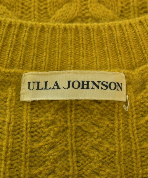 ULLA JOHNSON（ウラジョンソン）ニット・セーター 黄 サイズ:S レディース/2200625176090