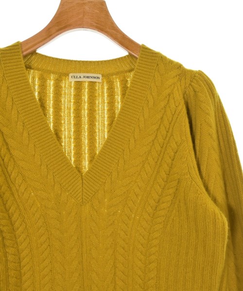 ULLA JOHNSON（ウラジョンソン）ニット・セーター 黄 サイズ:S レディース/2200625176090