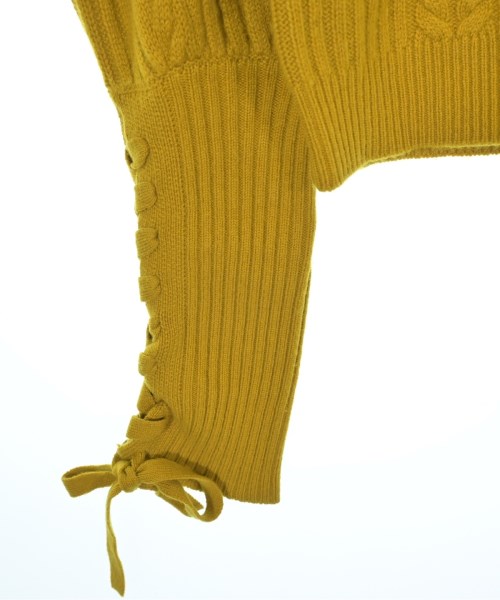 ULLA JOHNSON（ウラジョンソン）ニット・セーター 黄 サイズ:S レディース/2200625176090