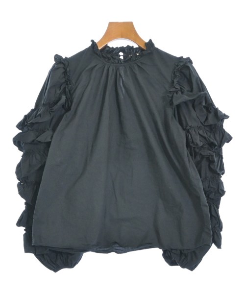 ULLA JOHNSON(ウラジョンソン)カジュアルシャツ 黒 サイズ:2(M位)/2200676550016