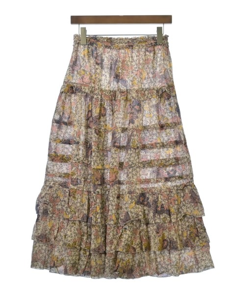 ULLA JOHNSON(ウラジョンソン)ロング・マキシ丈スカート ピンク サイズ:4(M位)/2200672154119