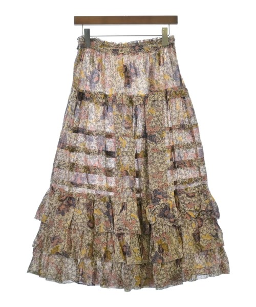 ULLA JOHNSON（ウラジョンソン）ロング・マキシ丈スカート ピンク サイズ:4(M位) レディース/2200672154119