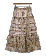 ULLA JOHNSON（ウラジョンソン）ロング・マキシ丈スカート ピンク サイズ:4(M位) レディース/2200672154119