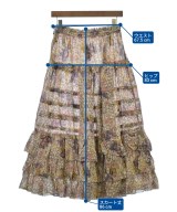 ULLA JOHNSON（ウラジョンソン）ロング・マキシ丈スカート ピンク サイズ:4(M位) レディース/2200672154119