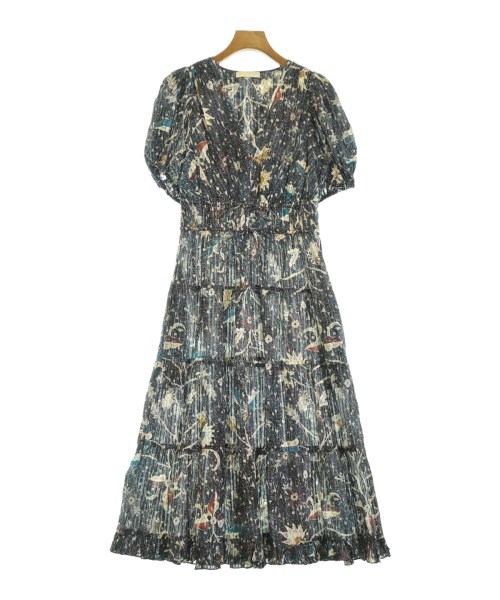 ULLA JOHNSON(ウラジョンソン)ワンピース 紺 サイズ:-(M位)/2200672154171