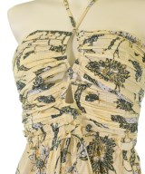 ULLA JOHNSON（ウラジョンソン）オールインワン/サロペット 黄 サイズ:M レディース/2200695555122