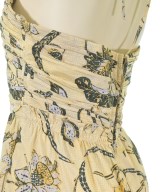 ULLA JOHNSON（ウラジョンソン）オールインワン/サロペット 黄 サイズ:M レディース/2200695555122
