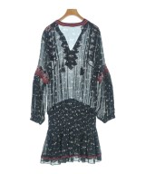 ULLA JOHNSON（ウラジョンソン）ワンピース 黒 サイズ:4(XL位) レディース/2200696790089