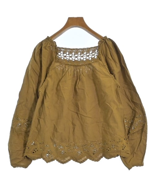 ULLA JOHNSON（ウラジョンソン）ブラウス 茶 サイズ:0(XS位) レディース/2200630627440