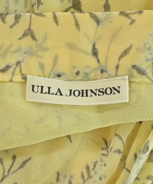 ULLA JOHNSON（ウラジョンソン）ロング・マキシ丈スカート 黄 サイズ:0(XS位) レディース/2200677106038