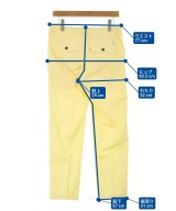 DEPARTMENT FIVE（デパートメントファイブ）スラックス 黄 サイズ:30(M位) メンズ/2200637774161