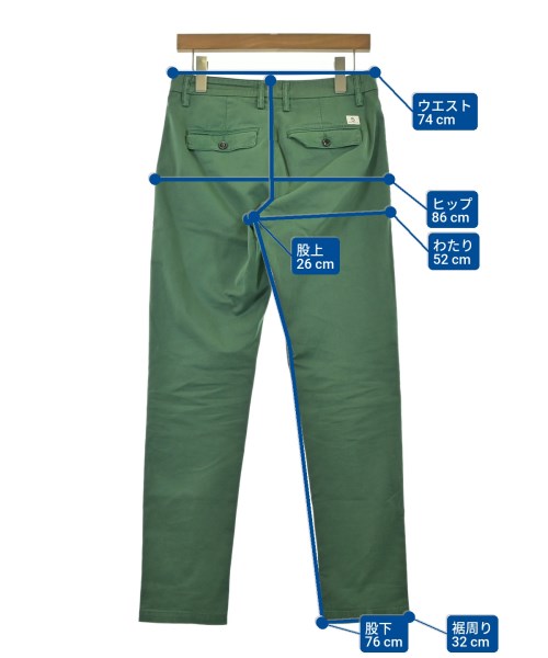 DEPARTMENT FIVE（デパートメントファイブ）その他 緑 サイズ:29(S位) メンズ/2200676934113