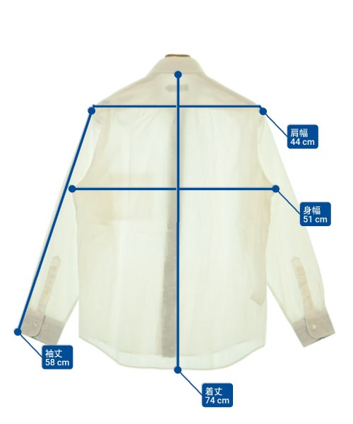 BLACK LABEL CRESTBRIDGE（ブラックレーベルクレストブリッジ）カジュアルシャツ 白 サイズ:M メンズ/2200632025060