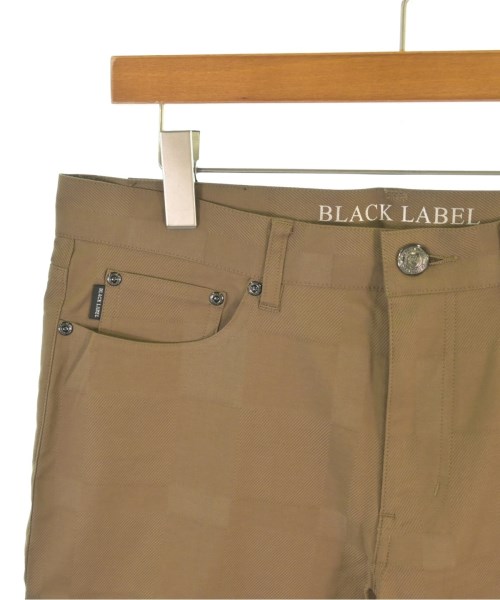 【BLACK LABEL CRESTBRIDGE】(L)総柄 チノ パンツ バックブラッシュドサテン5ポケットパンツ（カジュアルパンツ