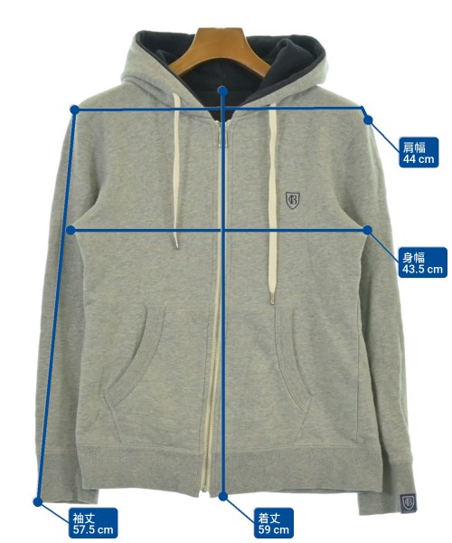 BLACK LABEL CRESTBRIDGE（ブラックレーベルクレストブリッジ）パーカー グレー サイズ:2(M位) メンズ/2200614978018