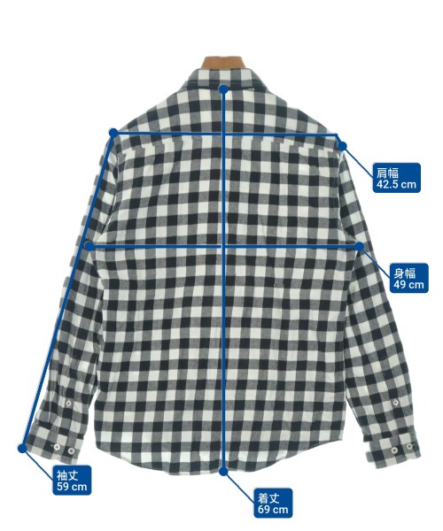 BLACK LABEL CRESTBRIDGE（ブラックレーベルクレストブリッジ）カジュアルシャツ 黒 サイズ:2(M位) メンズ/2200614978049