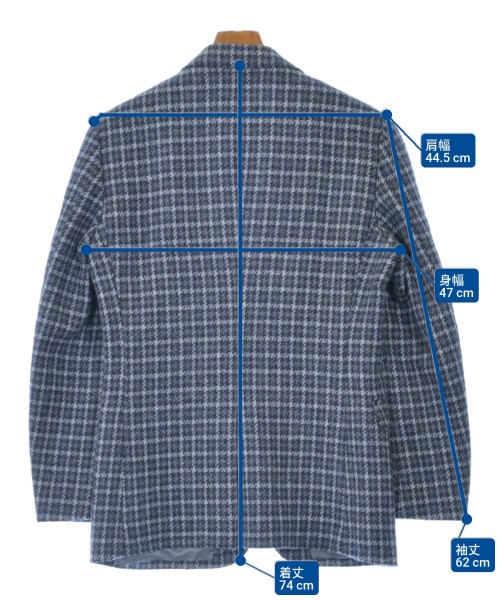 BLACK LABEL CRESTBRIDGE（ブラックレーベルクレストブリッジ）ジャケット 青 サイズ:M メンズ/2200629522015