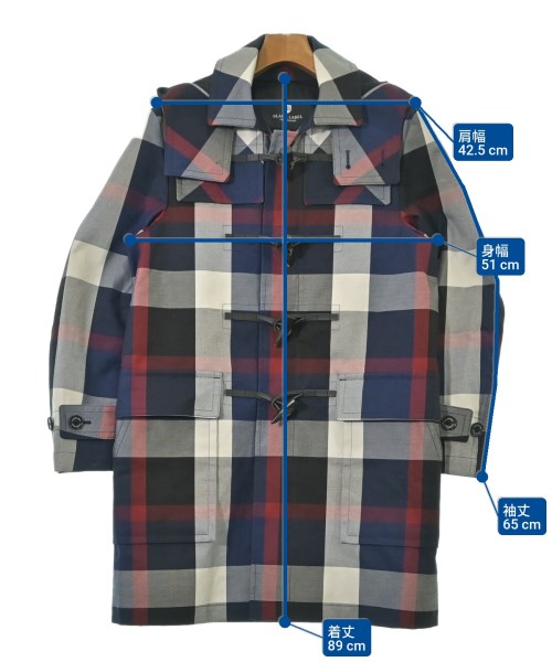 BLACK LABEL CRESTBRIDGE（ブラックレーベルクレストブリッジ）ダッフルコート 青 サイズ:M メンズ/2200630317013