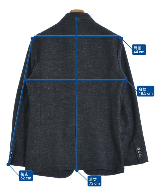 BLACK LABEL CRESTBRIDGE（ブラックレーベルクレストブリッジ）カジュアルジャケット 紺 サイズ:M メンズ/2200627993015