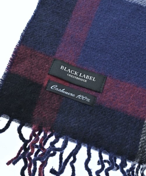 BLACK LABEL CRESTBRIDGE（ブラックレーベルクレストブリッジ）マフラー 紺 サイズ:- メンズ/2200672901058