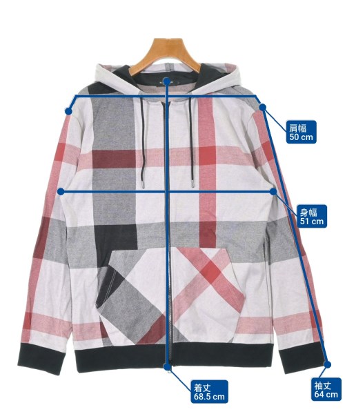 BLACK LABEL CRESTBRIDGE（ブラックレーベルクレストブリッジ）パーカー 赤 サイズ:L メンズ/2200672901096