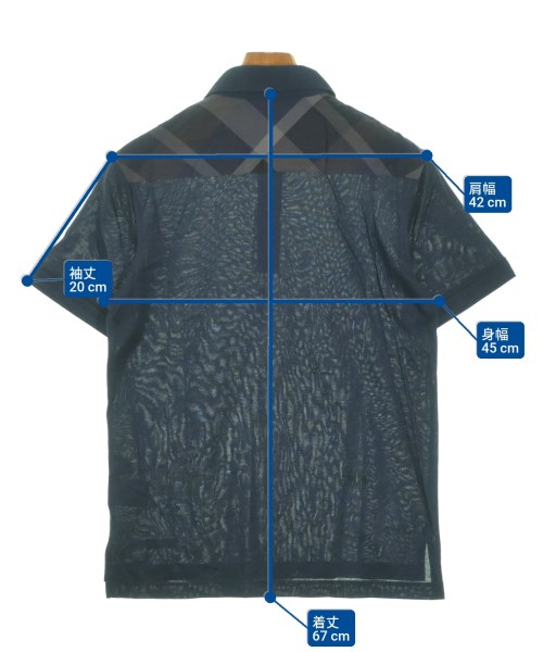 BLACK LABEL CRESTBRIDGE（ブラックレーベルクレストブリッジ）ポロシャツ 紺 サイズ:M メンズ/2200676448139