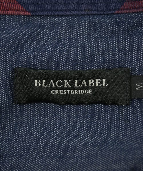 BLACK LABEL CRESTBRIDGE（ブラックレーベルクレストブリッジ）カジュアルシャツ 紺 サイズ:M メンズ/2200676547092