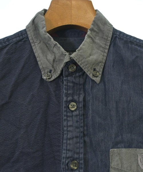 BLACK LABEL CRESTBRIDGE（ブラックレーベルクレストブリッジ）カジュアルシャツ 紺 サイズ:M メンズ/2200676547092