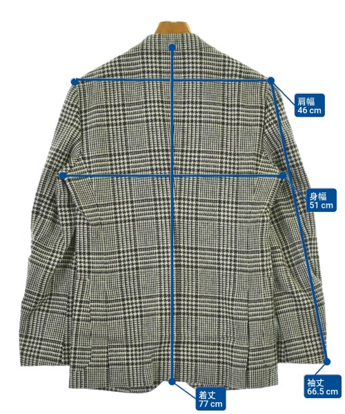 BLACK LABEL CRESTBRIDGE（ブラックレーベルクレストブリッジ）カジュアルジャケット 白 サイズ:L メンズ/2200678511015