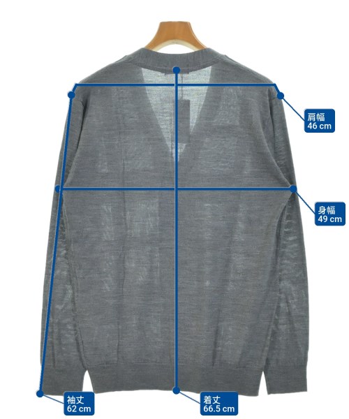 BLACK LABEL CRESTBRIDGE（ブラックレーベルクレストブリッジ）カーディガン グレー サイズ:L メンズ/2200678511022