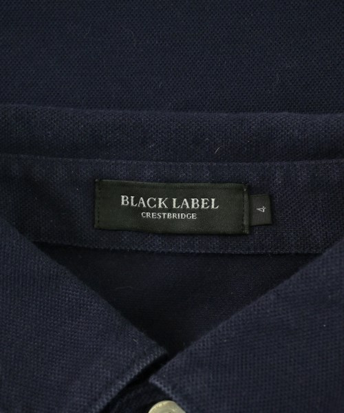 BLACK LABEL CRESTBRIDGE（ブラックレーベルクレストブリッジ）ポロシャツ 紺 サイズ:4(XL位) メンズ/2200696782619