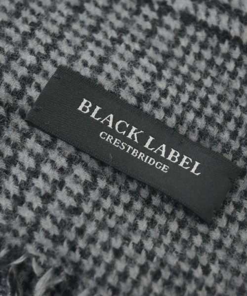 BLACK LABEL CRESTBRIDGE（ブラックレーベルクレストブリッジ）マフラー 黒 サイズ:- メンズ/2200658591051
