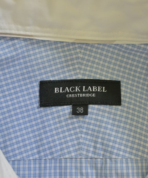 BLACK LABEL CRESTBRIDGE（ブラックレーベルクレストブリッジ）ドレスシャツ 青 サイズ:38(S位) メンズ/2200715034057