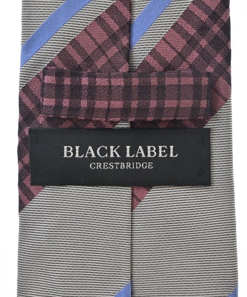 BLACK LABEL CRESTBRIDGE（ブラックレーベルクレストブリッジ）ネクタイ グレー サイズ:- メンズ/2200715034101