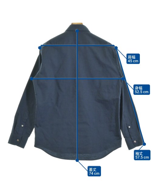 BLACK LABEL CRESTBRIDGE（ブラックレーベルクレストブリッジ）カジュアルシャツ 紺 サイズ:M メンズ/2200669531213