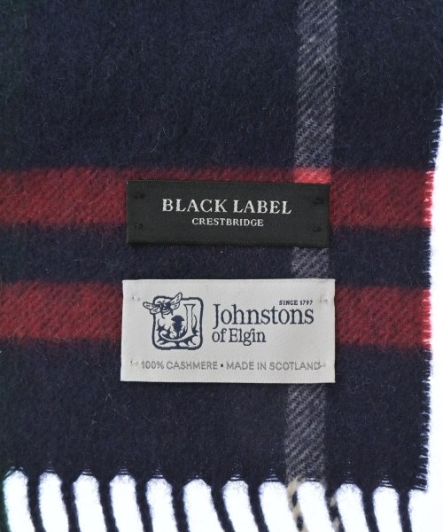 BLACK LABEL CRESTBRIDGE（ブラックレーベルクレストブリッジ）マフラー 紺 サイズ:- メンズ/2200726326219