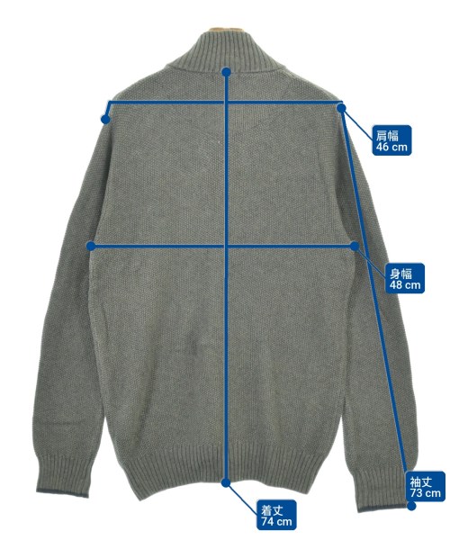 BLACK LABEL CRESTBRIDGE（ブラックレーベルクレストブリッジ）カーディガン グレー サイズ:3(L位) メンズ/2200722237045