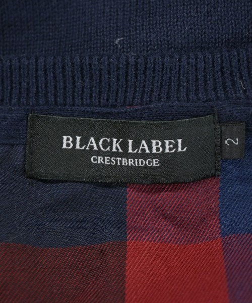 BLACK LABEL CRESTBRIDGE（ブラックレーベルクレストブリッジ）ニット・セーター 紺 サイズ:2(M位) メンズ/2200677672106