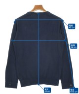 BLACK LABEL CRESTBRIDGE（ブラックレーベルクレストブリッジ）ニット・セーター 紺 サイズ:2(M位) メンズ/2200677672106