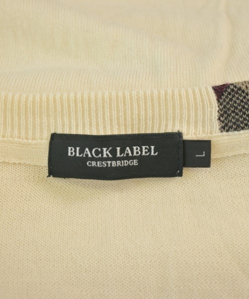 BLACK LABEL CRESTBRIDGE（ブラックレーベルクレストブリッジ）ニット・セーター 白 サイズ:L メンズ/2200693167075
