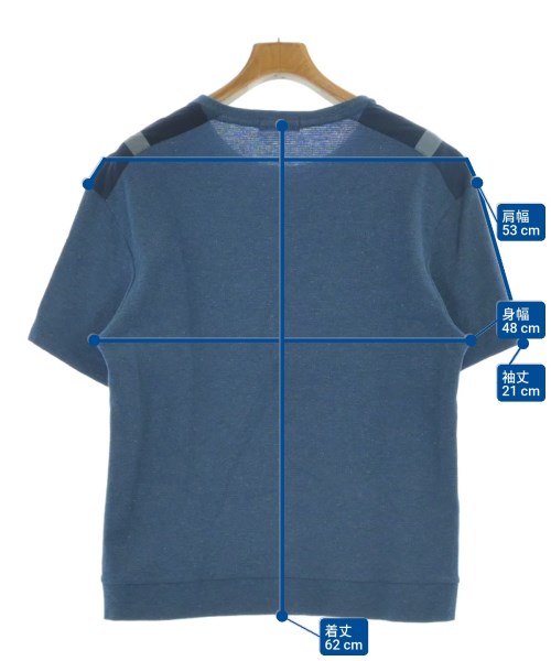 BLACK LABEL CRESTBRIDGE（ブラックレーベルクレストブリッジ）Tシャツ・カットソー 青 サイズ:M メンズ/2200693167099